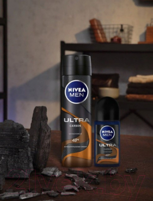 Антиперспирант шариковый Nivea Men Ultra Carbon (50мл)