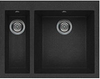 

Мойка кухонная Elleci, Quadra 150 Nero Pietra G54 / LGQ15054