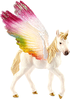 Фигурка игровая Schleich Детеныш крылатого радужного единорога / 70577