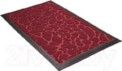 Коврик грязезащитный Shahintex МХ10 45x75 (бордовый)