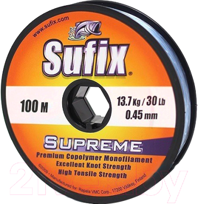 

Леска монофильная Sufix, Синий, Supreme x10 0.60мм / DS1SU060003A9S