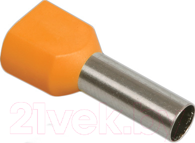 Набор гильз для кабеля IEK UTE10-4-D1-8-100 (20шт, оранжевый)