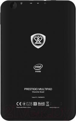 Планшет Prestigio MultiPad Visconte Quad 16GB (PMP880TDBK) - вид сзади