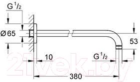 Душевой кронштейн GROHE Rainshower 28361000