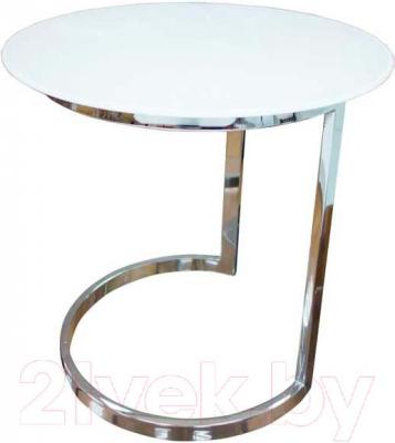 Приставной столик Мебельные компоненты Charli (белый)