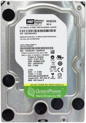 Жесткий диск Western Digital AV-GP 4TB (WD40EURX) - общий вид