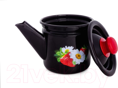 Заварочный чайник СтальЭмаль С2707.36 (черный)