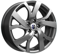 

Литой диск, Палермо (КС607) 16x6.5" 5x105мм DIA 56.6мм ET 38мм Дарк платинум