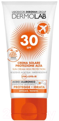 Крем солнцезащитный Deborah Milano DermoLab Sun Cream High Protection SPF30 (50мл)