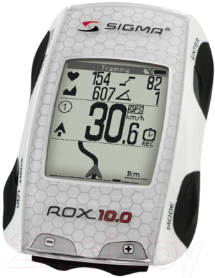 Велокомпьютер Sigma Rox GPS Set 10 / 01001 (белый)