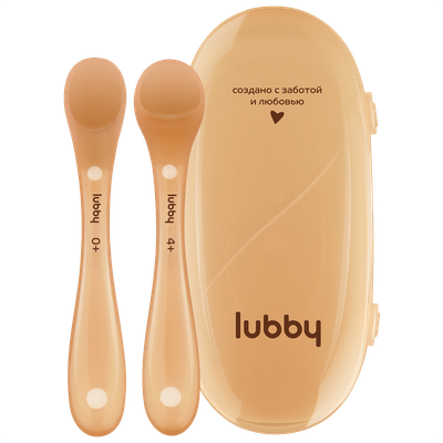 Набор столовых ложек для кормления Lubby 34439/12 (1.5мл+3мл) - 