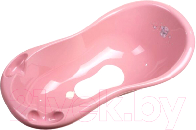 Ванночка детская Maltex Мишка / 2138 (темно-розовый)