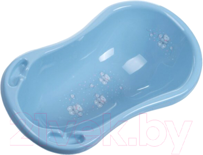 Ванночка детская Maltex Мишка / 2107 (темно-голубой)
