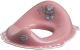 Детская накладка на унитаз Maltex Мишка / 4088 (темно-розовый/белый) - 