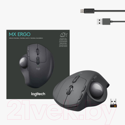Мышь Logitech MX Ergo / 910-005179