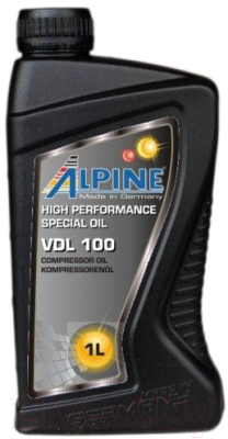 Индустриальное масло ALPINE VDL 100 / 0100981  (1л)