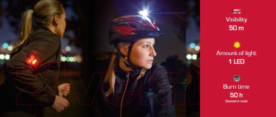 Изображение товара Фонарь для велосипеда Sigma Micro / 17235 (черный)