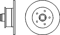 Тормозной диск Bosch 0986478136 - 