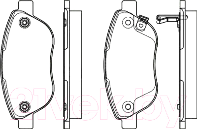 

Тормозные колодки Bosch, 0986495103