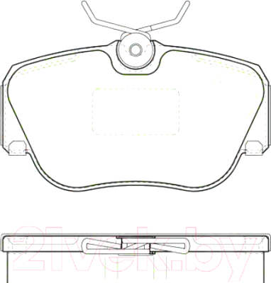 

Тормозные колодки TRW, GDB817