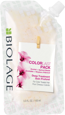 Маска для волос MATRIX Biolage Colorlast Deep Treatment Pack (100мл)