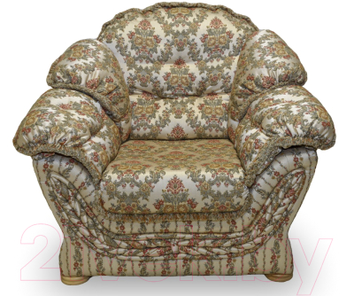 Комплект мягкой мебели Домовой Романтика-1 4Sed+1 Г (Damask 105/Damask Ry 106)
