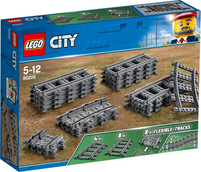 Конструктор Lego City. Рельсы / 75932 - 