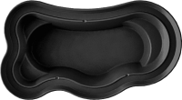 Пруд декоративный Polimerlist V-4200Ч (черный) - 