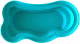 Пруд декоративный Polimerlist V-4200С (синий) - 