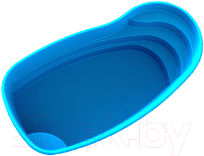 Пруд декоративный Polimerlist Премиум 6500С (синий)
