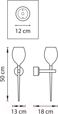 Бра Lightstar Meta Douvo 807610