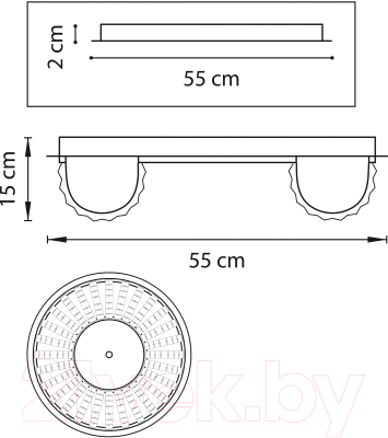 Люстра Lightstar Onda 741074