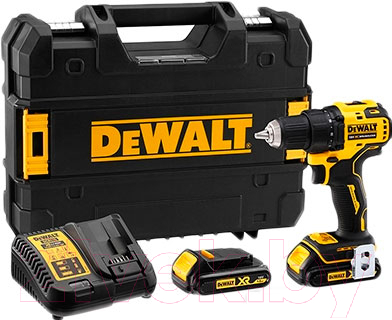 Профессиональная дрель-шуруповерт DeWalt DCD708S2T-QW