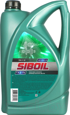 Трансмиссионное масло SibOil ТАД-17и (ТМ-5-18) / 6017 (3л)