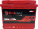 Автомобильный аккумулятор BIRBAT 560А о.п. R+ / 6ст- 60 (LR) (60 А/ч) -