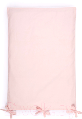 Комплект постельный для малышей Happy Baby 87512 (белый/розовый)