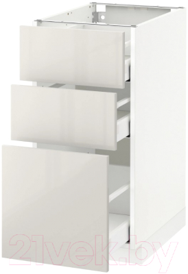 

Шкаф-стол кухонный Ikea, Метод/Максимера 392.357.43