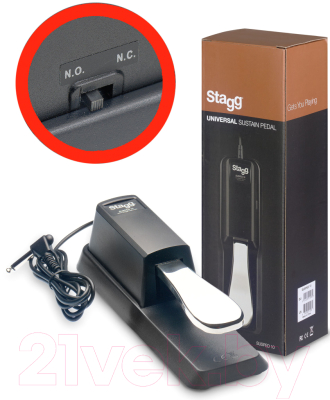 Педаль сустейна Stagg SUSPED 10