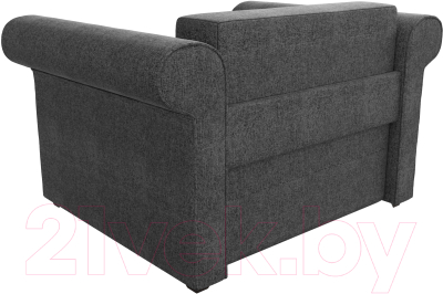Кресло-кровать Лига Диванов Берли / 101289 (рогожка, серый)
