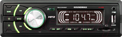 

Бездисковая автомагнитола SoundMax, SM-CCR3053F