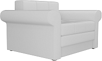 Кресло-кровать Лига Диванов Берли / 101291 (экокожа, белый) - 