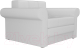 Кресло-кровать Лига Диванов Берли / 101291 (экокожа, белый) - 