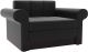 Кресло-кровать Лига Диванов Берли / 101293 (экокожа, черный) - 