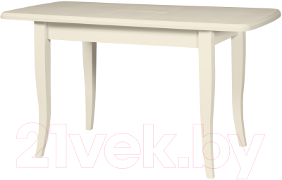 Обеденный стол Мебель-Класс Виртус (кремовый белый)