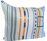 Подушка для сна Angellini 5с3607п (60x60, белый/голубые полоски)