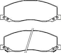 Тормозные колодки Bosch 0986494298