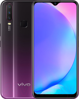 Смартфон Vivo 1902 Y17 4Gb/64Gb (фиолетовый аметист)