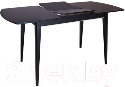 Обеденный стол ТехКомПро Арека ПО ножка 7 70x110-150x75 (дуб/тон венге)