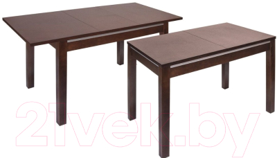 Обеденный стол ТехКомПро Жасмин 73x110-150x75 (бук/тон 39)