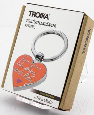 Брелок Troika Love & Enjoy / KR12-27CH